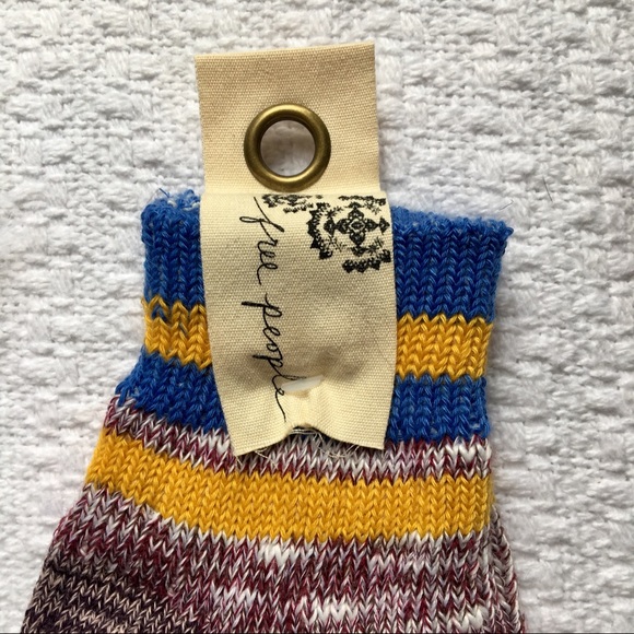 Free People Accessories - Free People Striped Ankle socks NEW